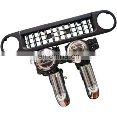 High Quality Headlamp Headlight With Grille and Cornering Lamp Light for TOYOTA FJ CRUISER Head Lamp Head Light 2007-2020 photo-2