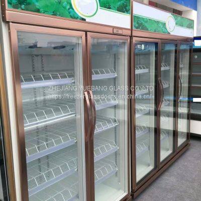 Commercial Freezer Glass Door Aluminum Frame Glass Door for Beverage Cooler photo-3