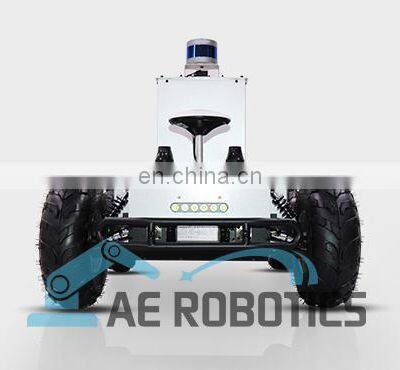 Robot movil de carga grande vehculo prototipo totalmente autonomo plataforma de robot movil de chasis ancho coche sin conductor