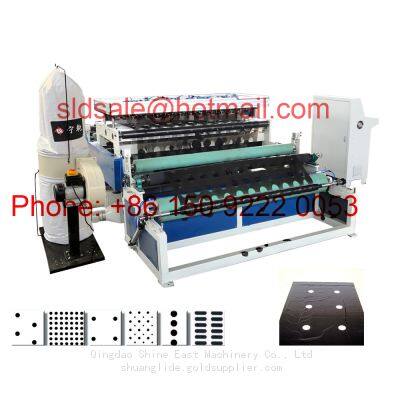 Mulch Film Punching Machine Macro Perforating Machine for nonwoven fabric