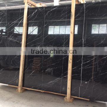 black Maquina marble 3000*2000*16mm Black marble flooring /wall