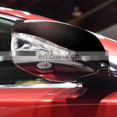 For Infiniti Q50 Q50l Q60 Q70 qx30 high quality carbon fiber mirror caps rearview mirror cover side mirror shell