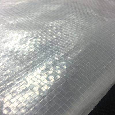 Transparent Poly Coated Tarpaulin Sheet for Agriculture and Cherry Tree Cover photo-3