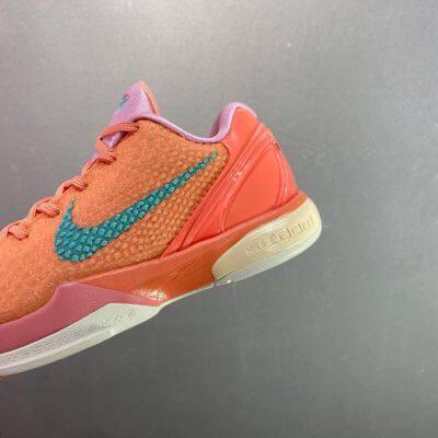 NK Zoom Kobe 6 Protro Kobe 6th GenerationZoom Turbo Air Cushion Rear Palm EVA Cushioning Running Shoes Basketball Sports Men's and Women's Shoes photo-5