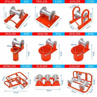 Aluminum-Wheel Cable-Laying Pulley – Lightweight, Corrosion-Resistant & High-Efficiency for Power & Communication Cable Installation