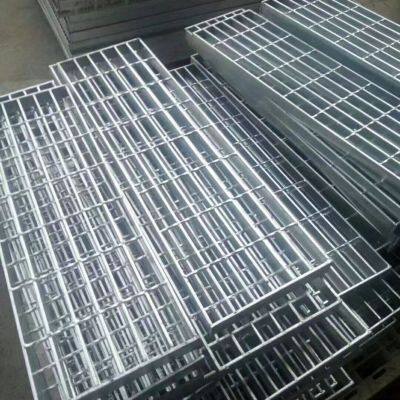 Rejilla de acero galvanizado por inmersión en caliente, rejilla metálica de servicio pesado para caminos y plataformas industriales