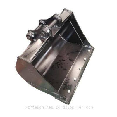 3 Ton Wide 800mm Batter Bucket  Universal Fit Flat Bottom Mud Bucket for Mini Excavator