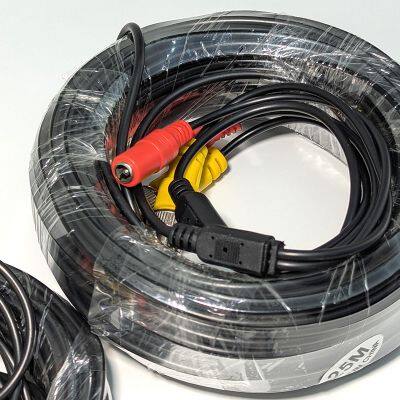 BNC+DC 50m Cctv Cord Power Supply Video Cable Extension Cord for Security Surveillance Cameras, AHD Factory Monitoring Cable photo-3