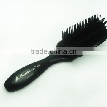 fancy nylon pins plastic detangler brush