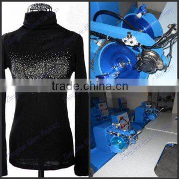 High Efficiency Two Colors Hot Fix Automatic Machine for Shoes, Jeans,T-shirt photo-2