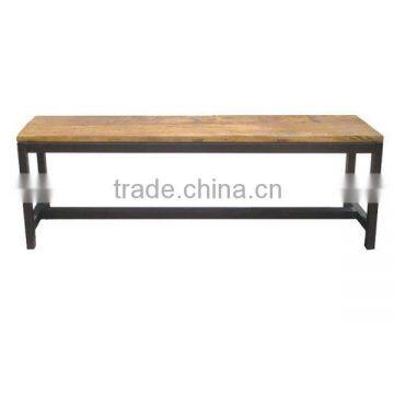 AF-102 Recycled furniture Metal Frame Rustic Coffee Table