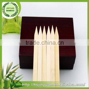 New products high quality shaped flat bamboo skewers