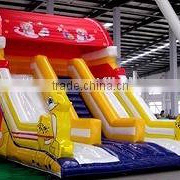 inflatable christmas giant pvc slide festival inflatable pvc slide for sale