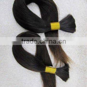 Cheap 100% Remy Human Hair Bulk/Silky Straight Hair Bulk