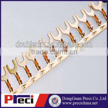 PCB crimp stamping terminal