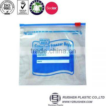 PE Material Slider Packing Bag Can Be Written