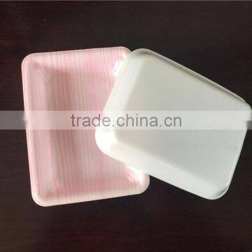 Wholesale Fresh Produce Packaging Customized Disposable Plastic Fruit Tray Foam Meat Tray