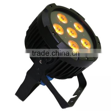 Wholesale IP65 6X15W LED rgbwa 7in1 par light DMX outdoor disco club light