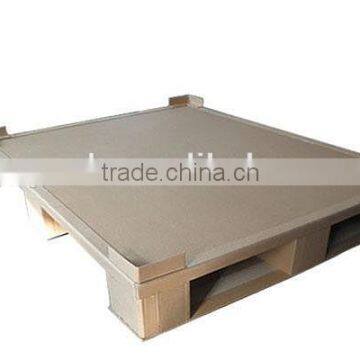 Recyclable packaging paper pallet with collar /Shenzhen Xiongjun