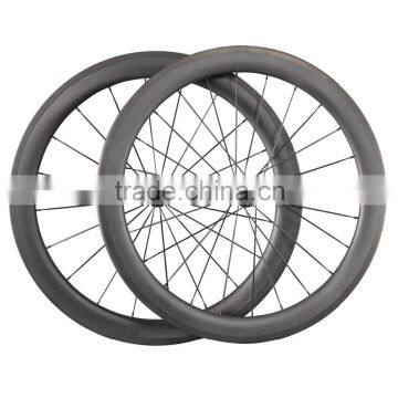 super light tubular carbon wheels road bike bicycle wheelset 56mm tubular ican 2016 new wheels W56T