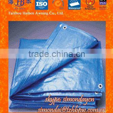 Blue Color PE Tarpaulin Poly Tarps Agriculture Cover