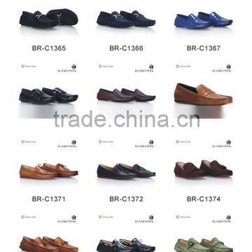 Suede and cow leather slip-on men casual shoe maccasins factory price                        
                                                Quality Choice