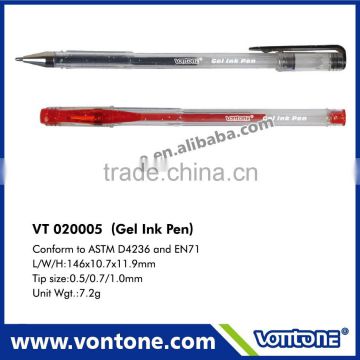 promotional gel ink pen for school&office supply,gel pen refill