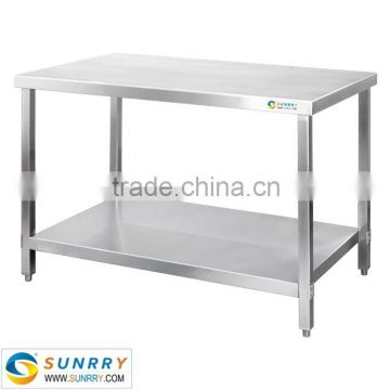 Kitchen Stainless Steel Work Table/Stainless Steel Table Design/Stainless Steel Table Set (SY-WT615S SUNRRY)