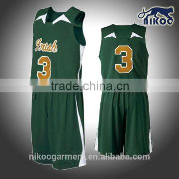 Wholesale cheap sports fashional lady basketball tops/wear