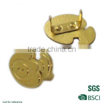 Durable Cheap Gold Plated Button Badge