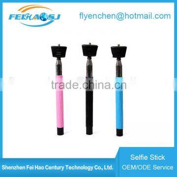 2015 Zoom Fashion Selfie Stick Wireless Bluetooth Monopod Wholesale Handle Monopod Selfie Stick With Mirror photo-4