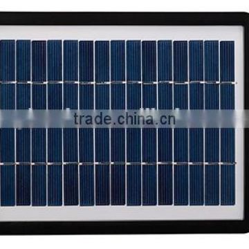 -6w solar panel portable solar trickle charger car battery with holder