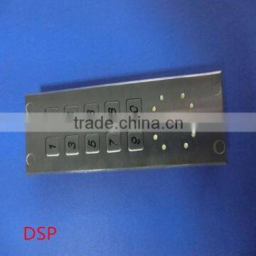 10 Keys Water Proof Backlight Metal Keypad photo-2