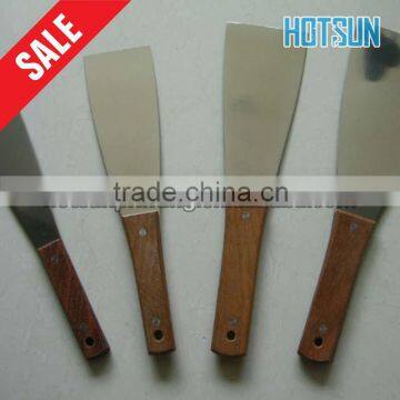 Stainless Steel Spatula With Wooden Handle Stainless Steel Ink Spatulas photo-4