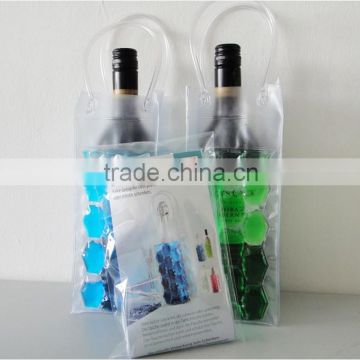 2016 Wine Bottle Cooler / PVC Wine Cooler Bag / Gel Wine Cooler Wrap