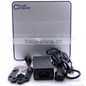 Fanless Industrial Mini PC HDMI 1080P, Best Mini Computers, Linux Thin Client Mounting Back of Monitor