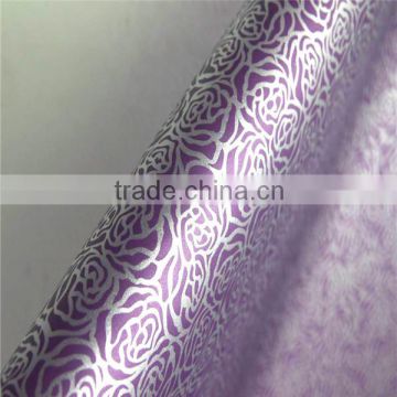 Rose pattern self adhesive pvc decoration film for glass