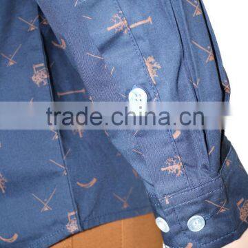 Long Sleeve Cotton Mens Shirts photo-2