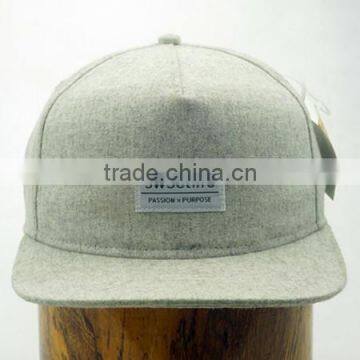 flat fashion bill 5 panel hat cap