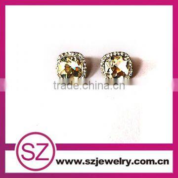 EN0063 stainless steel jewelry for Women Zircon Earings  china