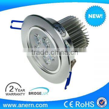 Best quality 5W led light ceiling with glass Cover Material