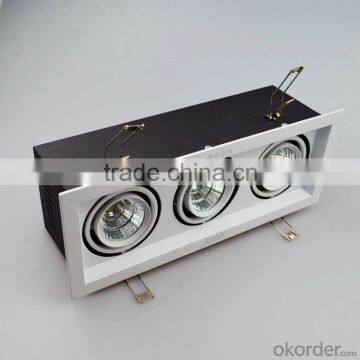 Led Grille Light Dimmable 3pcs 30w Cob Led Spotlight High Power COB,high CRI (Ra >80),excellent Lighting Performance photo-2