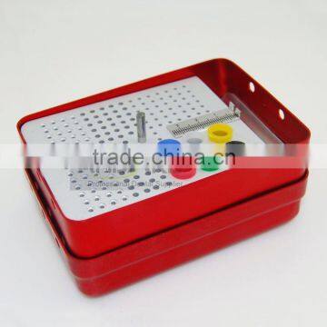 Dental Endo Box Multi Holder for dental bur surgical instruments medical sterilization box