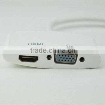 Client Custom Male dp to Female Hdmi Vga Converter Cable for Data Transmission photo-3