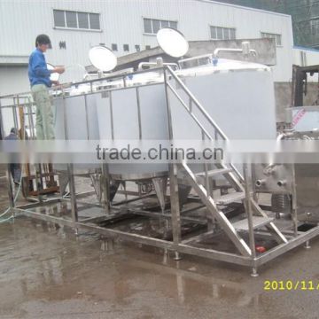 Electric/steam heating CIP cleaning system