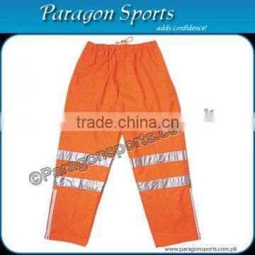 Hi-vis Safety Pant with reflective tapes, Orange Color