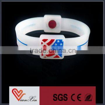 Custom Logo Size Design Top Quality Cheap Promotional Items China Personalized Silicone Wristband no Minmum Order
