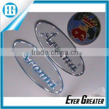 Custom thin silver metal stickers,aluminum sticker strong adhensive metal stickers