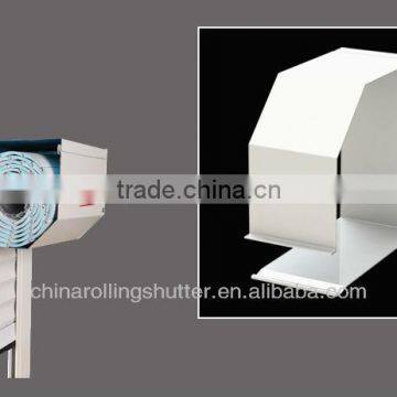 aluminum box for roller shutter/roller shutter cover box/hood box for roller shutters