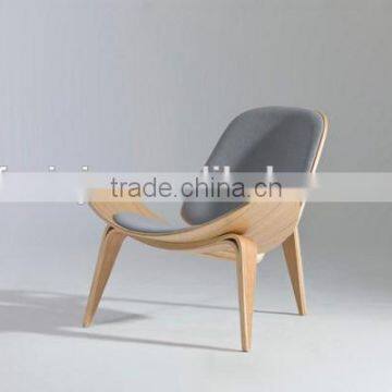 shell chair / wood relaxing chair / bent wood chair Y105